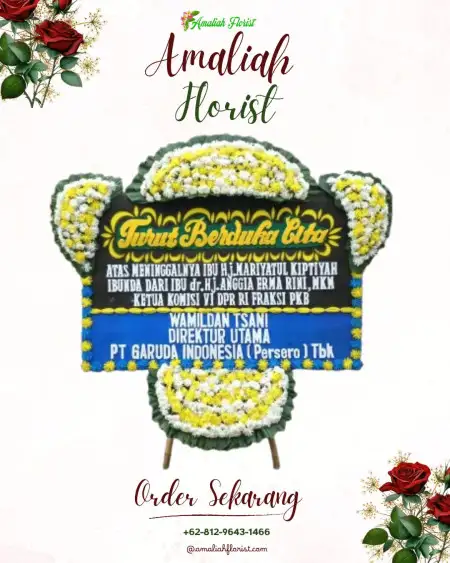 Papan Bunga Duka Bade